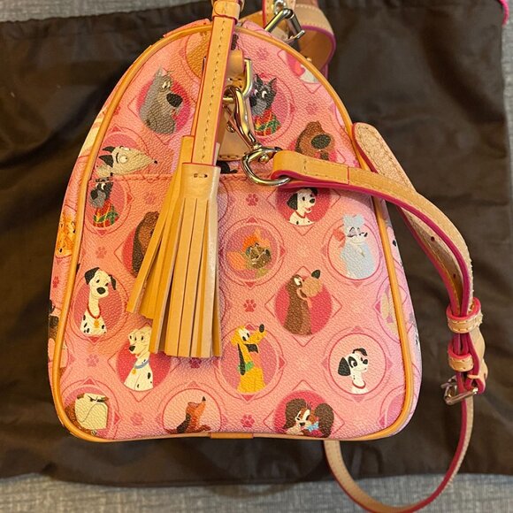 Dooney & Bourke Disney Dogs Satchel Bag - Picture 10 of 16